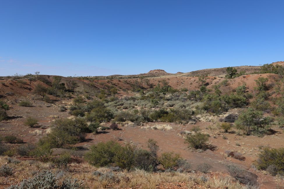 Henbury Meteorite Crater