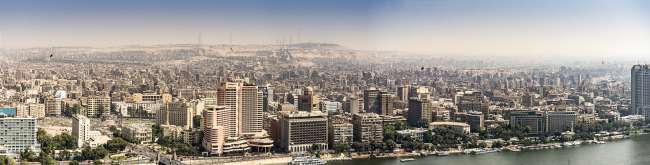 The view from the Cairo Tower