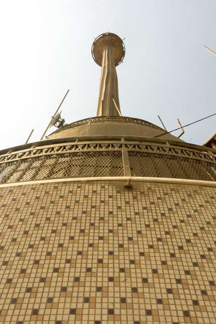 The top of the Cairo Tower