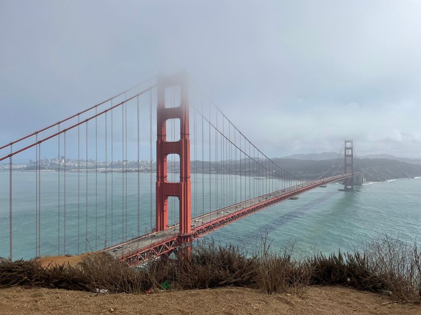 Nordkalifornien, Golden Gate und Santa Cruz