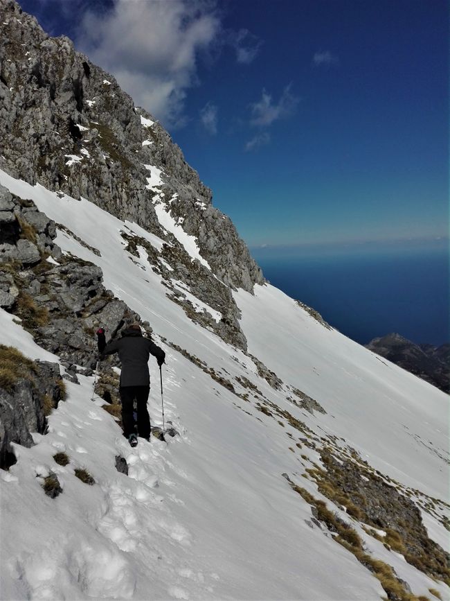 On Mount Dirfi, highest mountain of Euboea