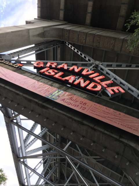My favorite place on this day - Granville Island 