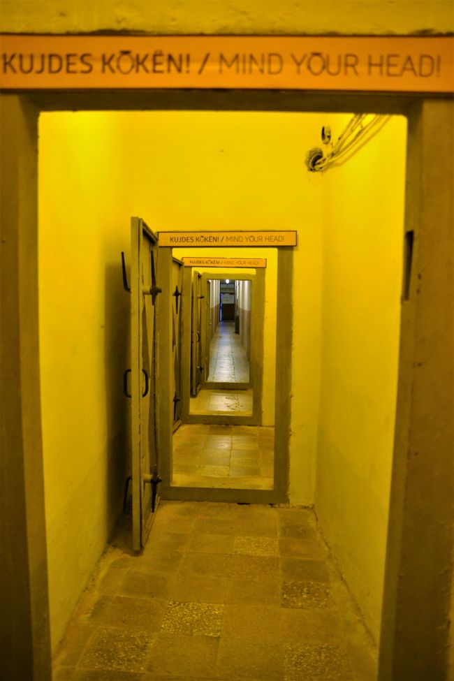 Endless long corridors in the bunker