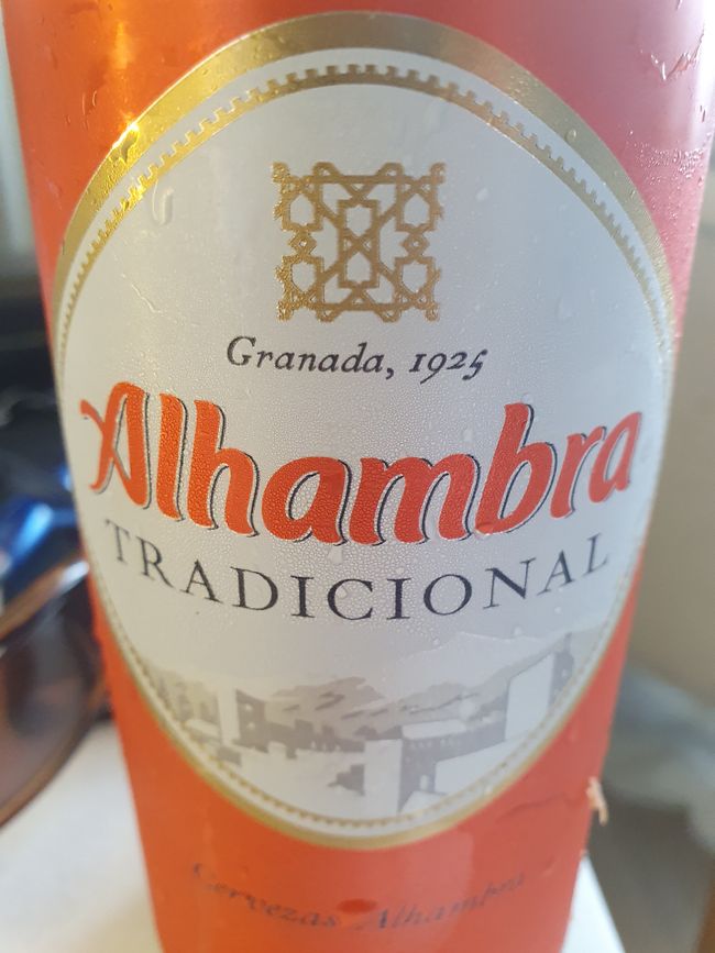 Alhambra Tages Ausklang