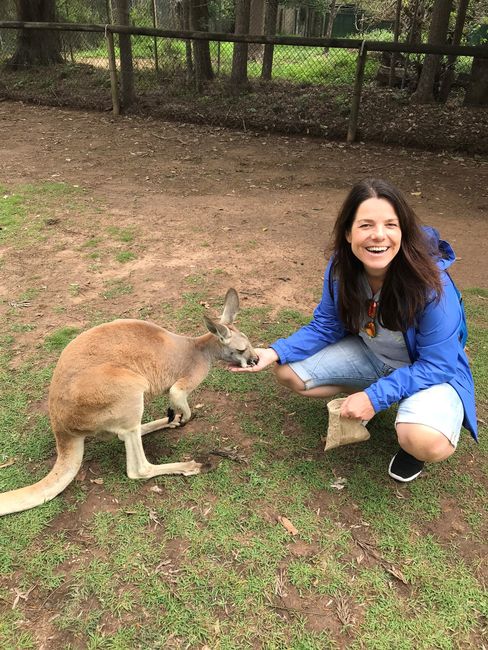 Me and the kangaroo