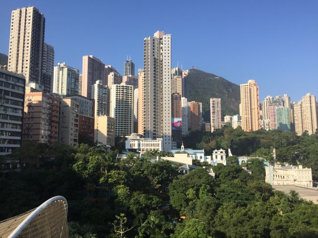 Schöner Wohnen auf den Hügeln Hongkongs