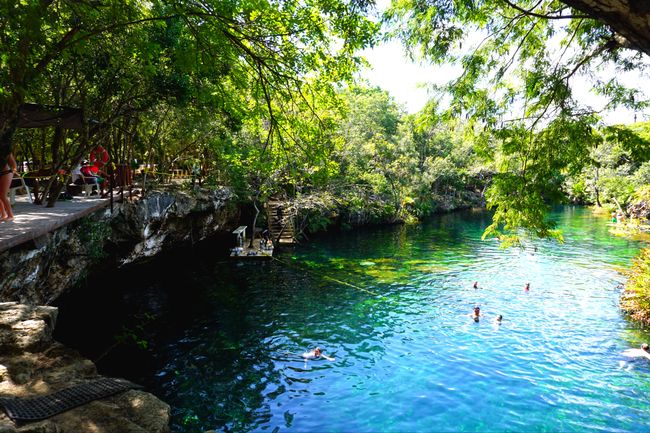 Mexiko - Cenote Jardin del Eden