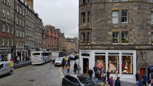 Edinburghs Stadtbild 