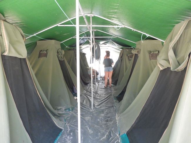 Unsere Zelte