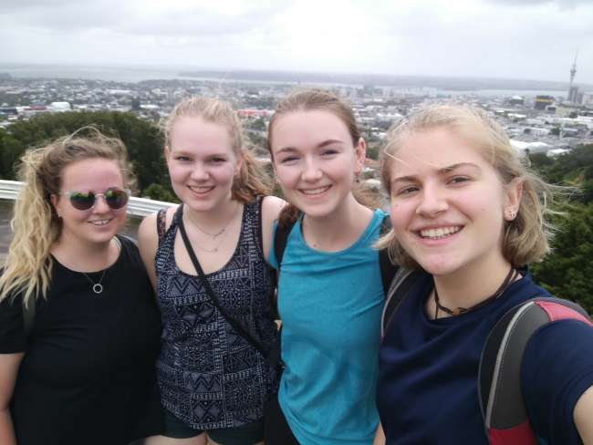 Trip with room mates to Mount Eden