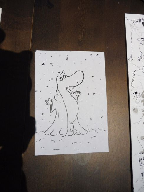 Moomin in the Snow
