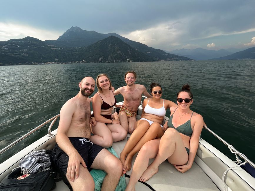 Stage 5: Friendship goals at Lake Como
