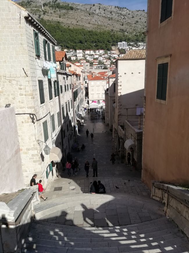Jesuitentreppe, ähnelt der spanischen Treppe. Spätestens seit "Game of Thrones" berühmt