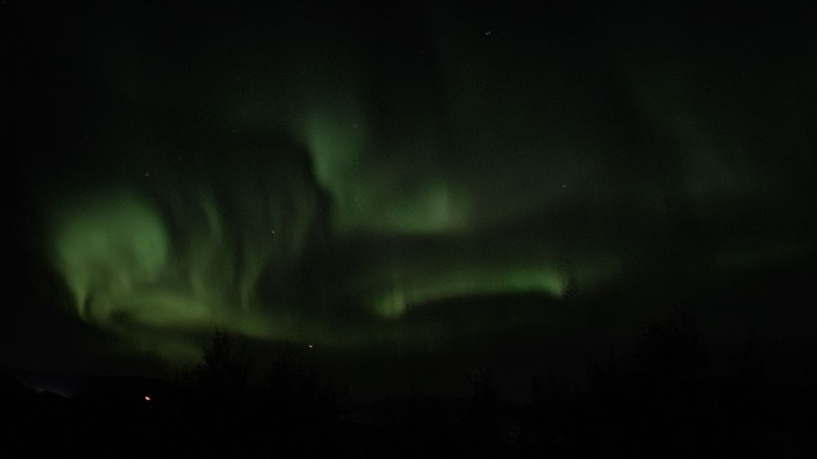 Stage 12 - Northern Lights near Kiruna, close to Abisko