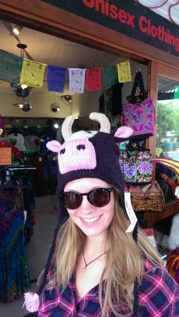 Funny cow hat