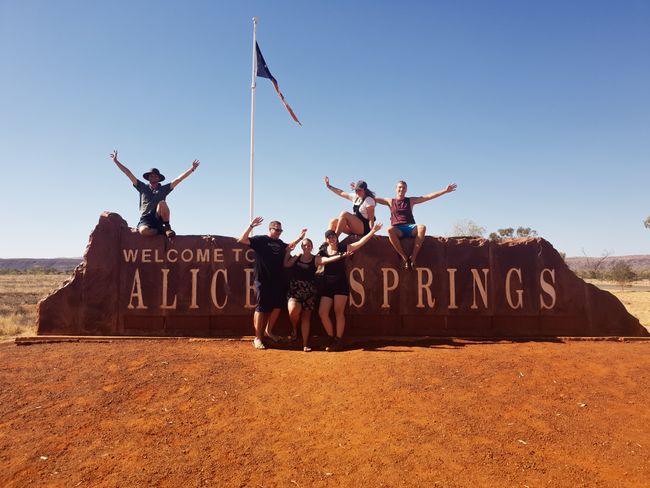 Rückfahrt nach Alice Springs