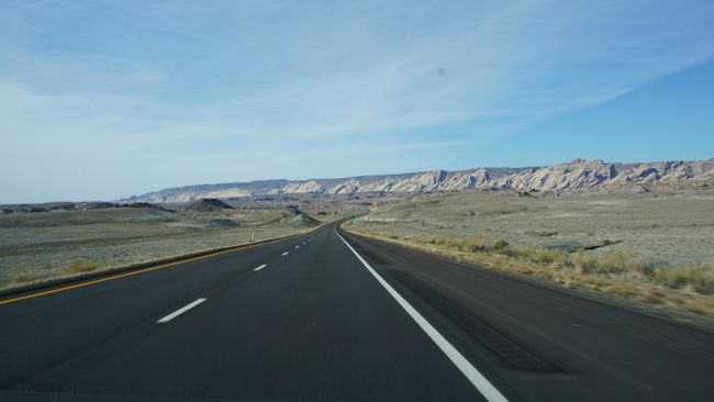 Fahrt durch Utah