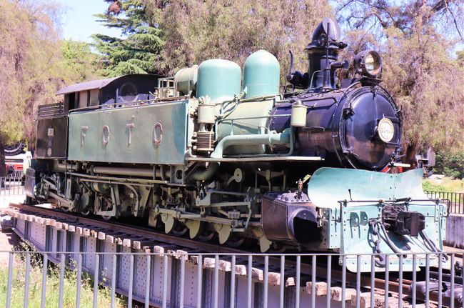 Locomotive of the Transandean Railway