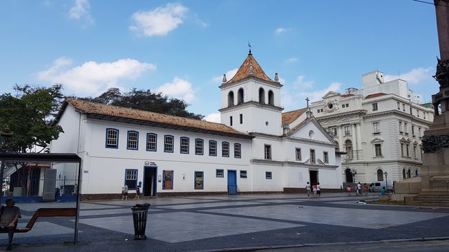 The place where Sao Paulo was founded