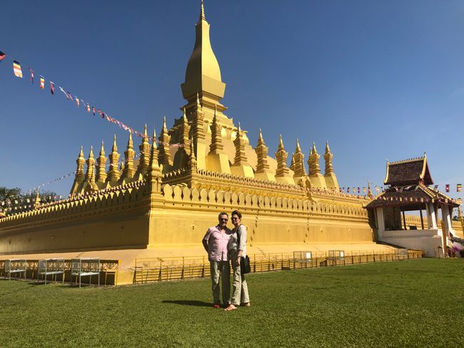 Besuch an der Stupa