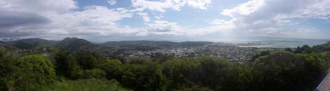 View over Nelson from the Centre of New Zealand