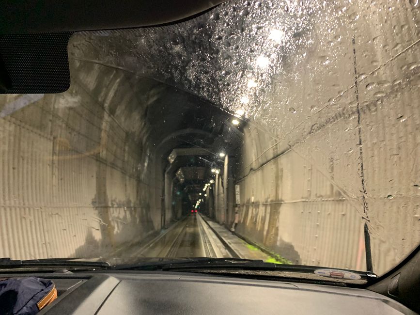 Out of the Anton Anderson Tunnel