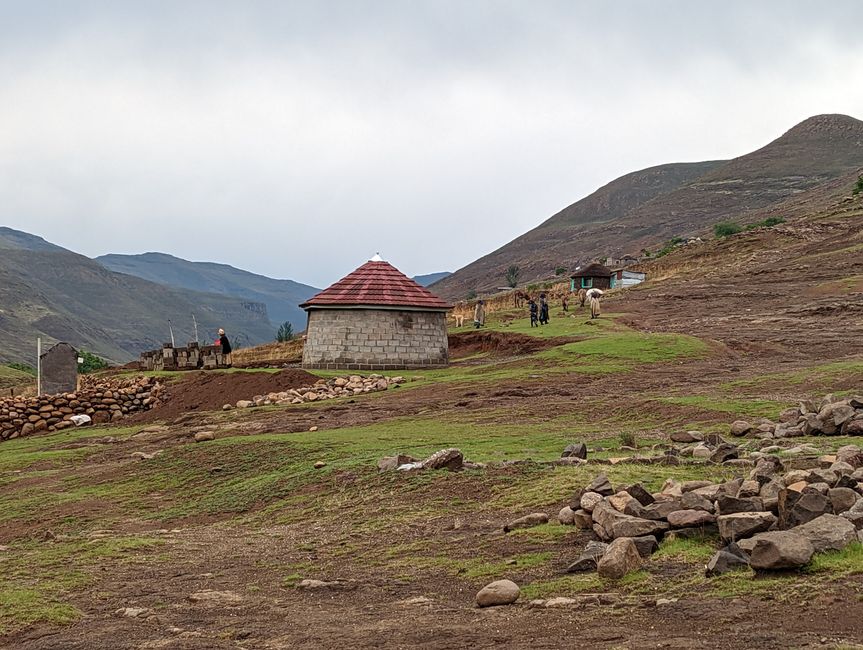 Ein Lesotho Dorf