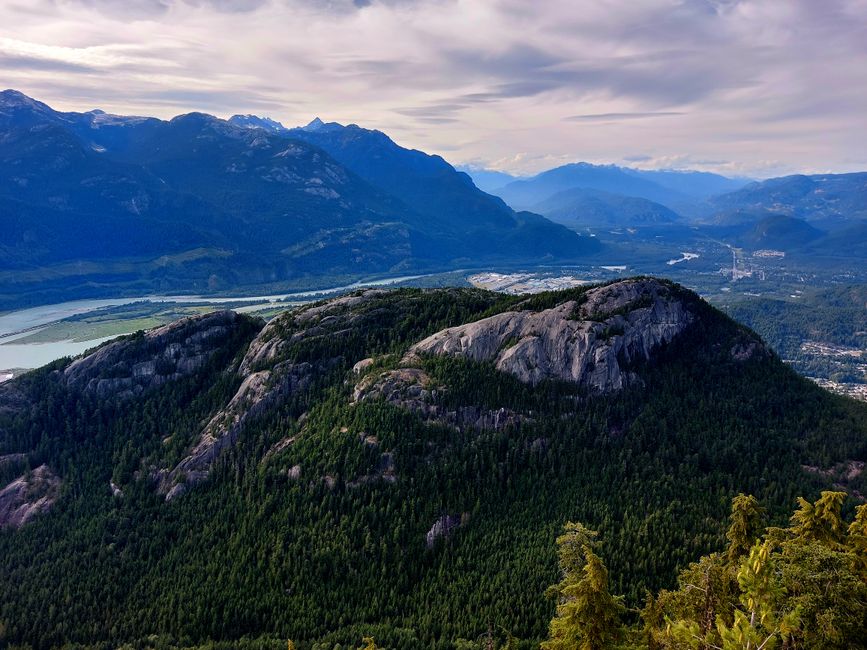 The Chief and Squamish seen from the Panorama Trail