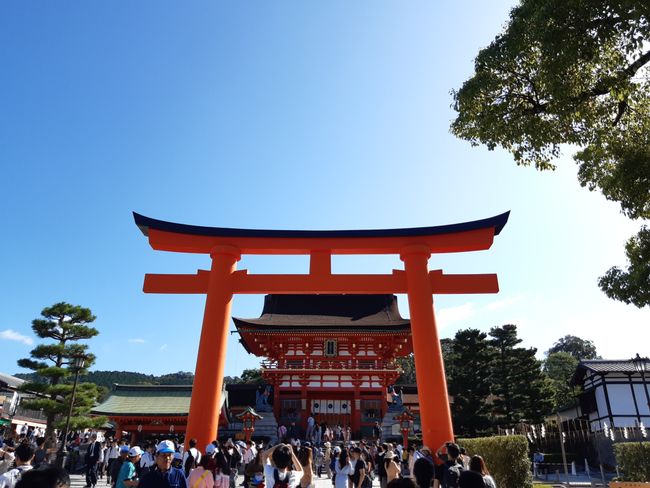 Eingang zum Fushimi Inari Schrein