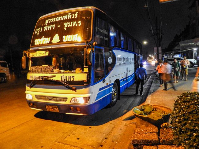 Tag 180 - Suwannatee Station nach Bangkok mit dem Nachtbus