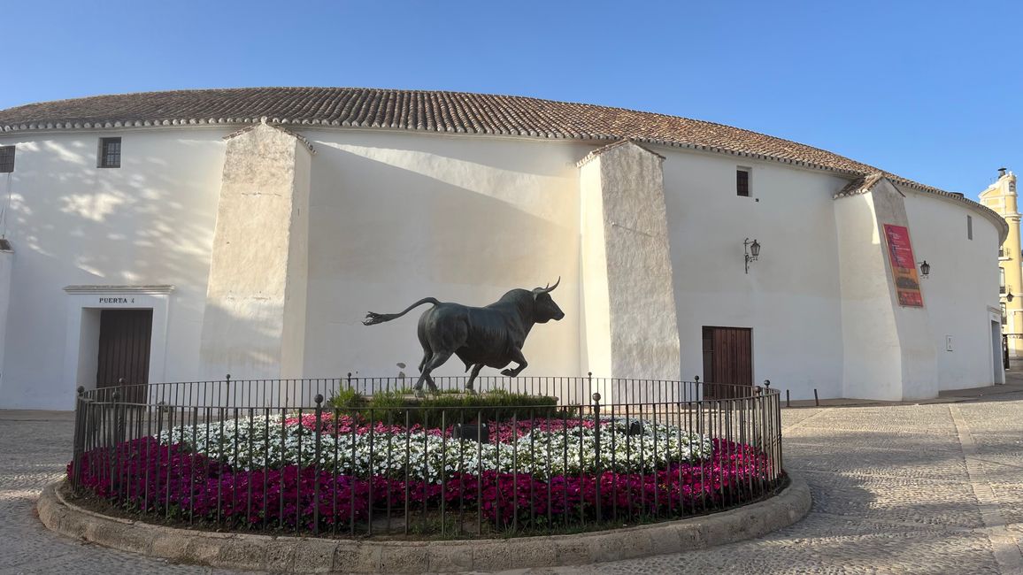 Plaza de Toros- eine der ältesten Stierkampfarenen in Spanien - 200 Jahre alt 