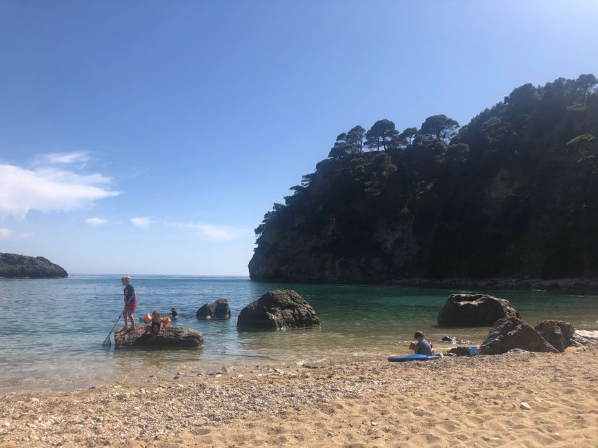 Beach life in Epirus