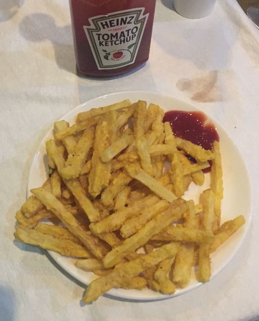 frites en manteau (Heinz mondial)