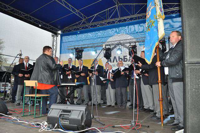 Performance ing wusana festival kutha ing Shchyrez
