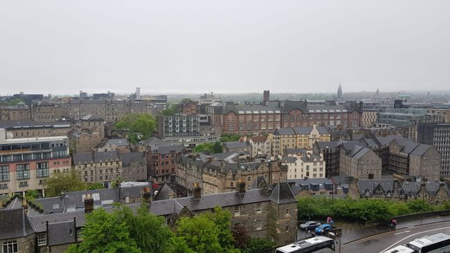Edinburgh in the rain