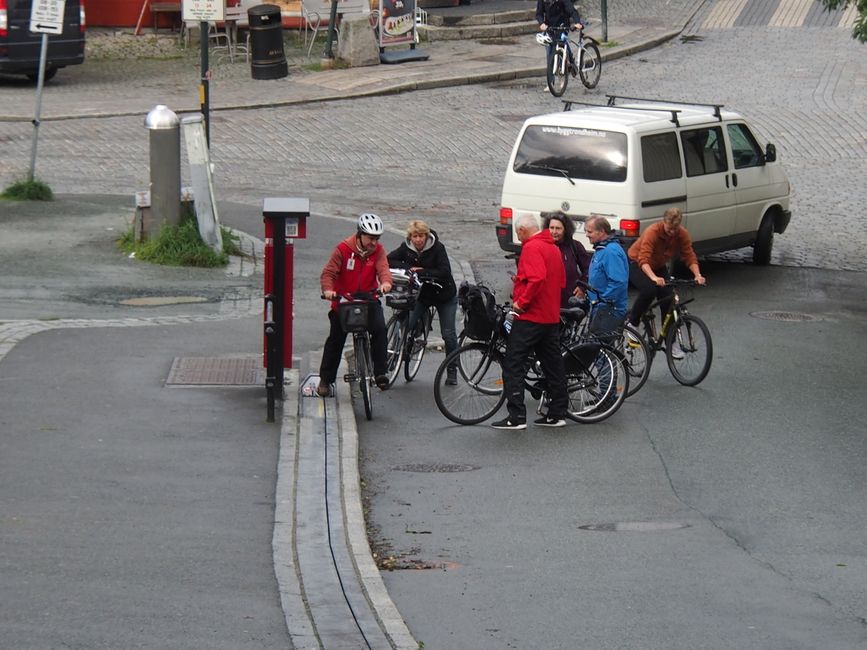 Trondheim bicycle elevator