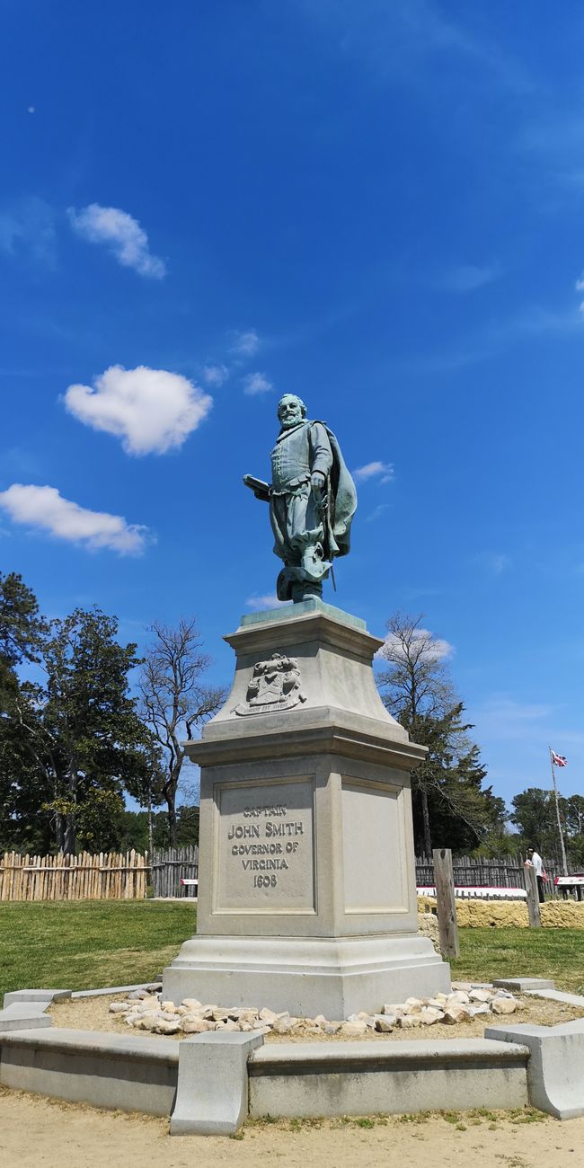 Captain John Smith Statue