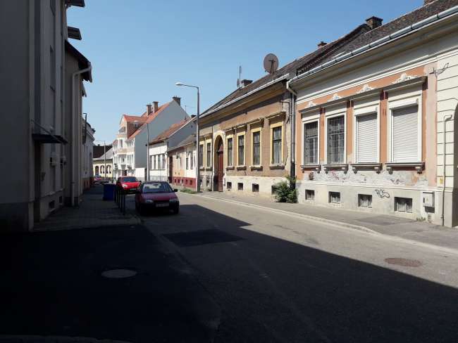 typical street in Debrecen