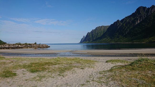 Senja II und Überfahrt nach kvaløya
