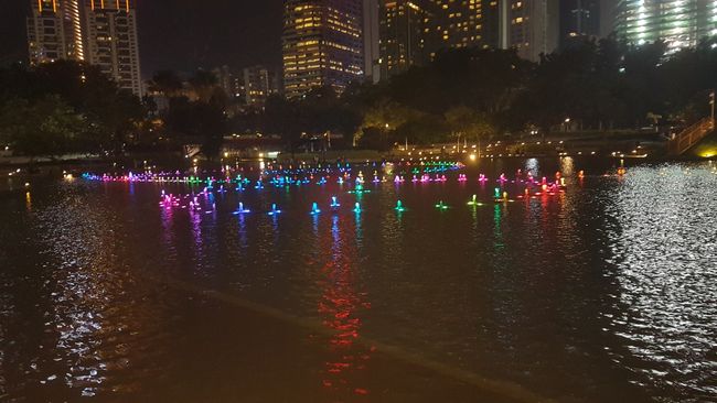 New Year's Eve in Kuala Lumpur.