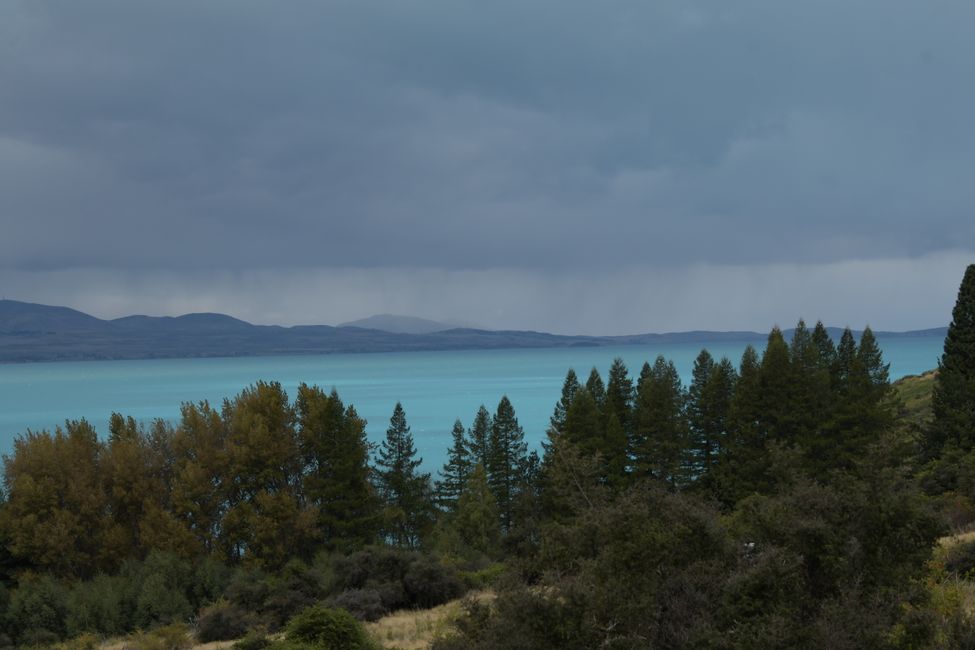 Lake Pukaki in the afternoon