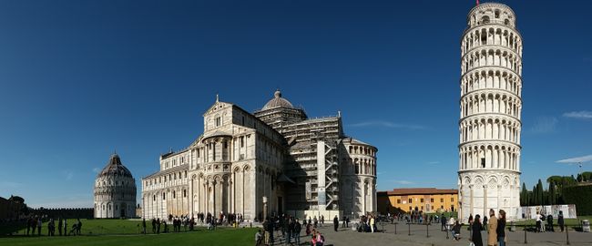 Pisa and Marina di Carrara