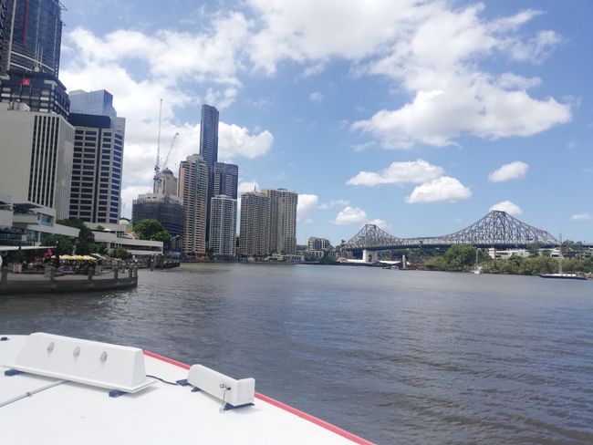 Bootstour über den Brisbane River 