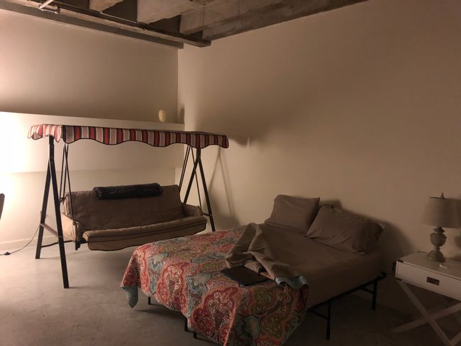 Room in the AirBnB loft Downtown