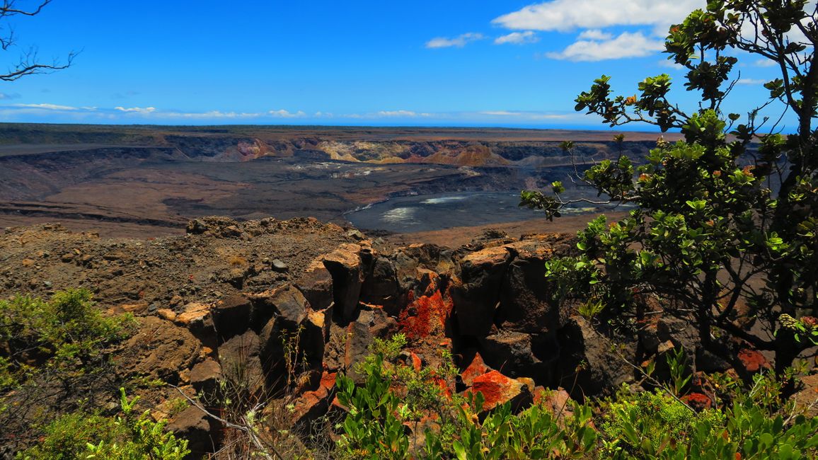 Kilauea-der passief Aktief