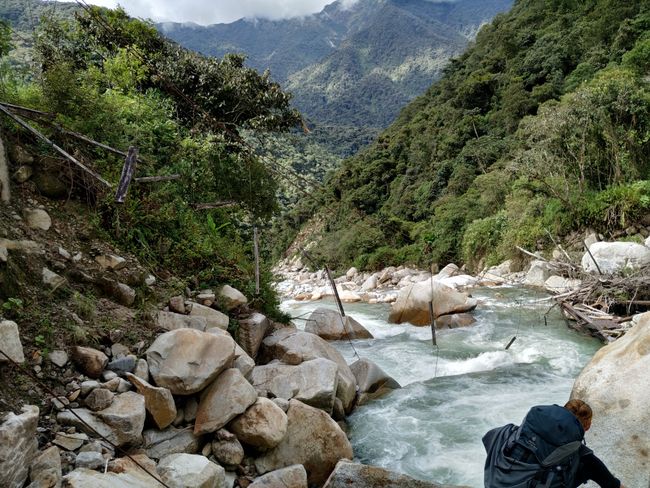 Bolivien - wie kommen wir nur über deinen Fluss?