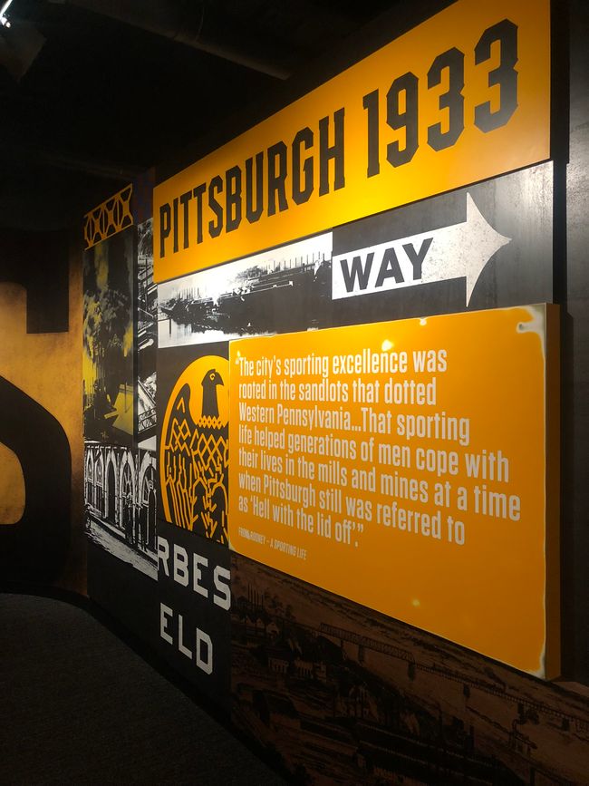 Shoppen, Football Museum - Hall of Honor & Baseball in the PNC Park