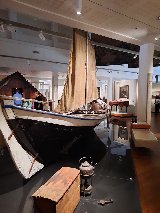 A look into the permanent exhibition of the Icelandic National Museum 'Making of a Nation. Heritage and History in Iceland'.