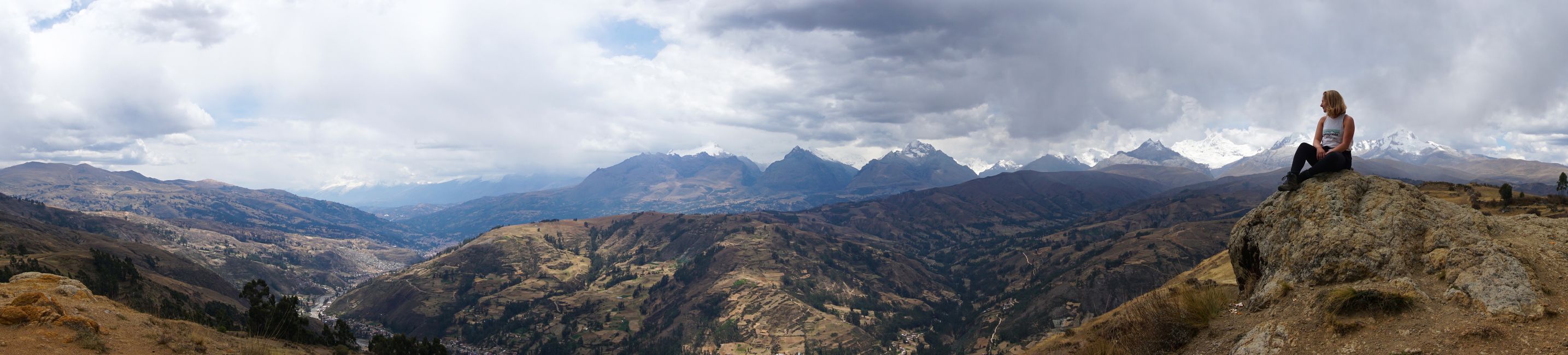 Panorama of Cordillera Blanca