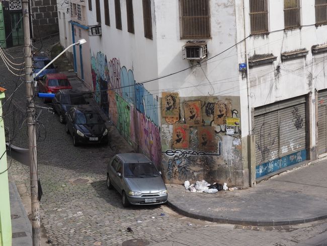The streets of Rio